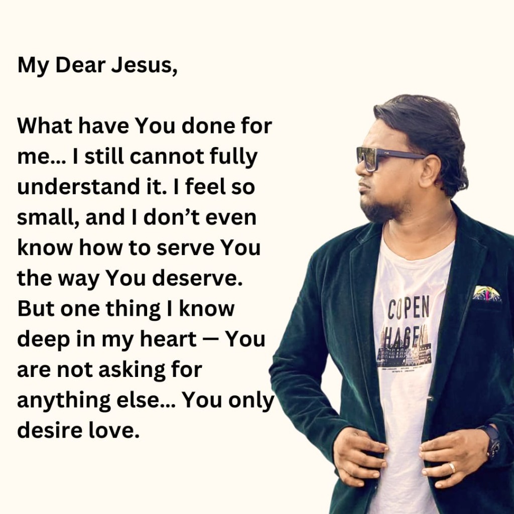 My Dear Jesus - Reflection